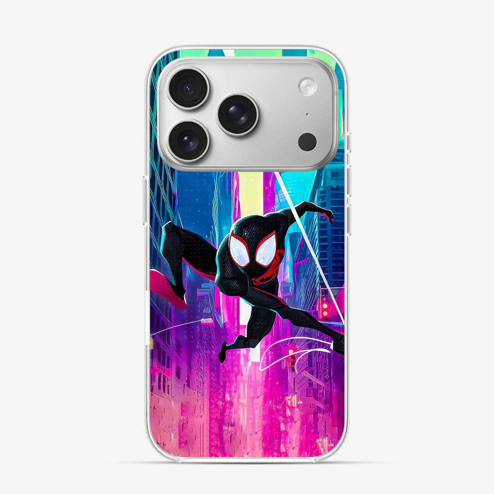 Flying Spiderman iPhone 17 Pro Max Case - Image 2