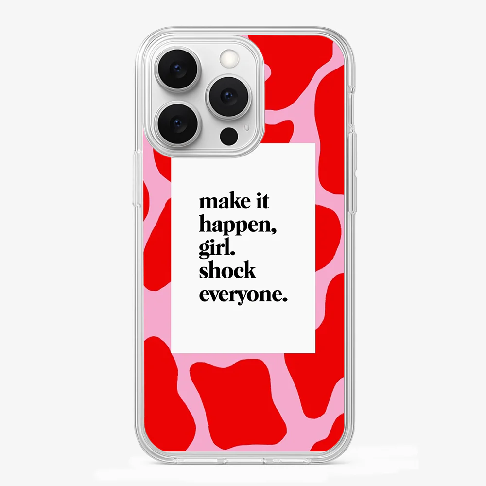 Girl Shock Everyone Phone Case - Image 2
