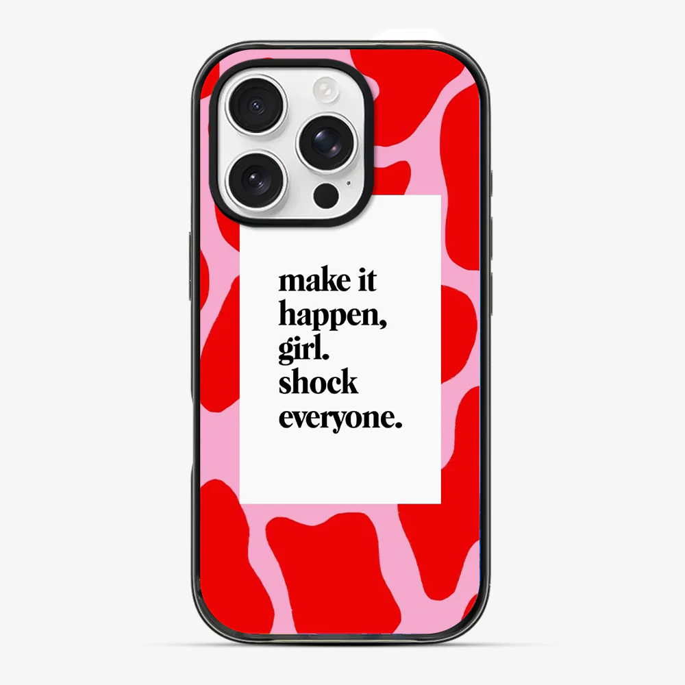 Girl Shock Everyone Phone Case - Image 3