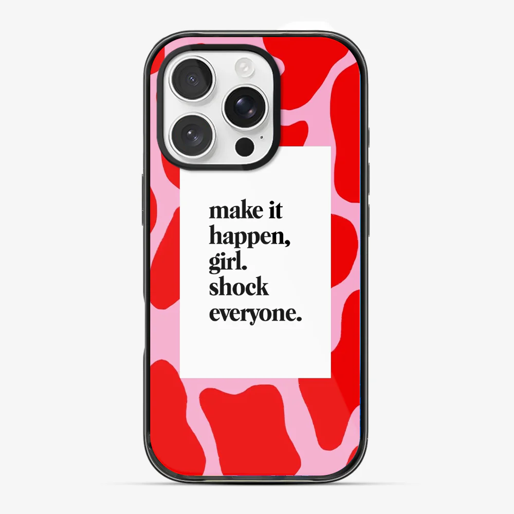 Girl Shock Everyone Phone Case - Image 4