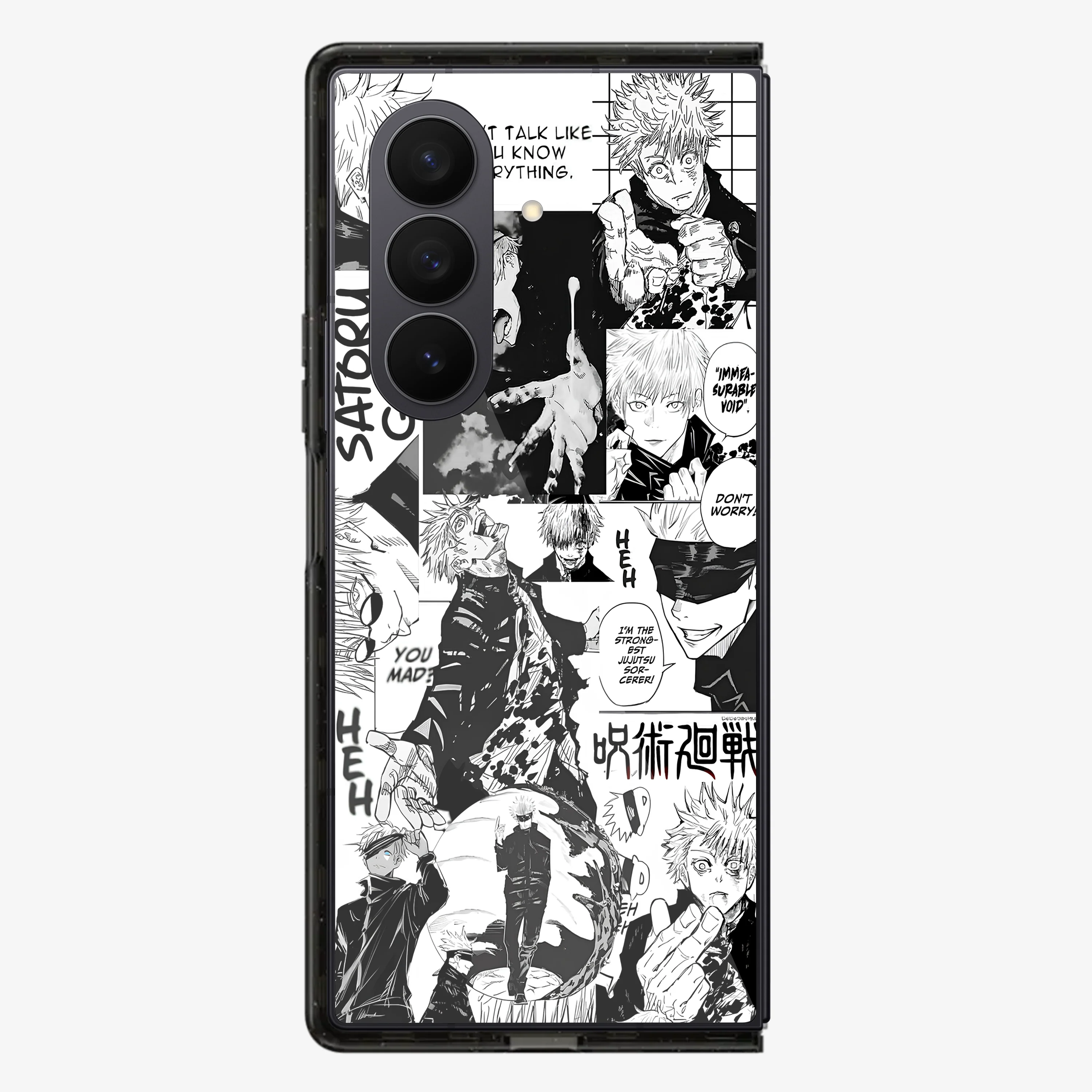 Gojo Satoru Jujutsu Kaisen Phone Samsung Z Fold Phone Case - Image 3
