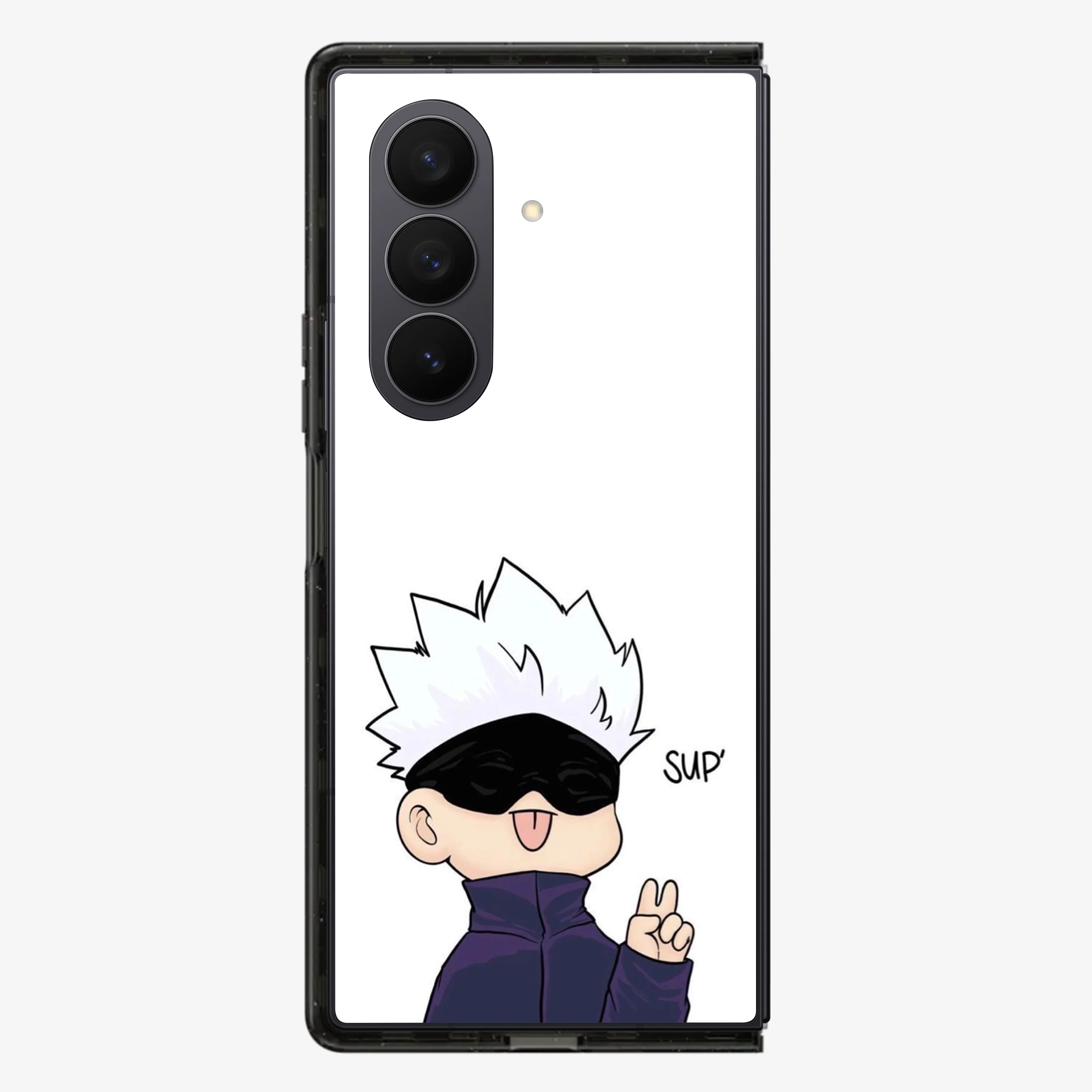 Gojo Satoru Samsung Z Fold Phone Case - Image 2