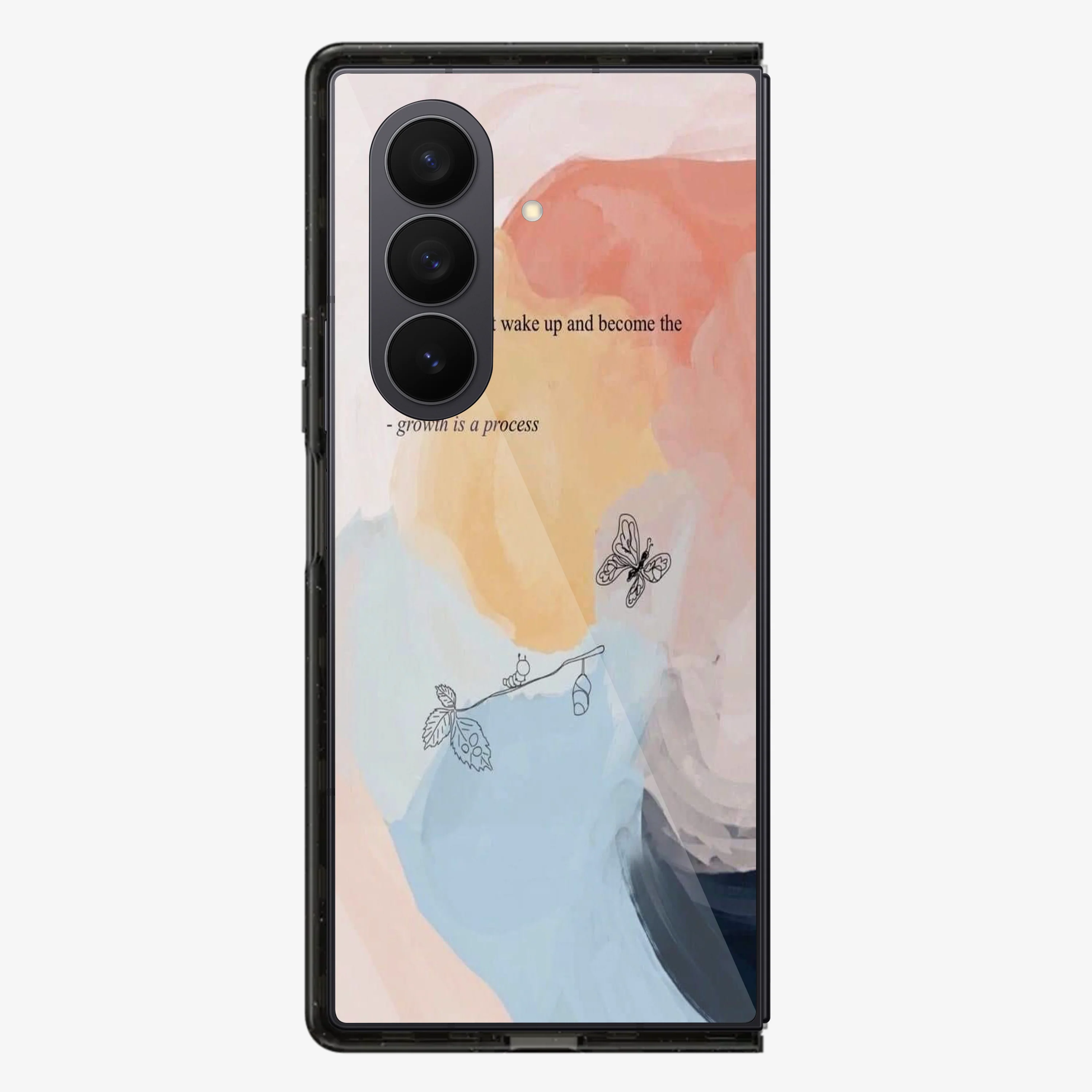 Growth is a Process Samsung Z Fold Phone Case - Image 3