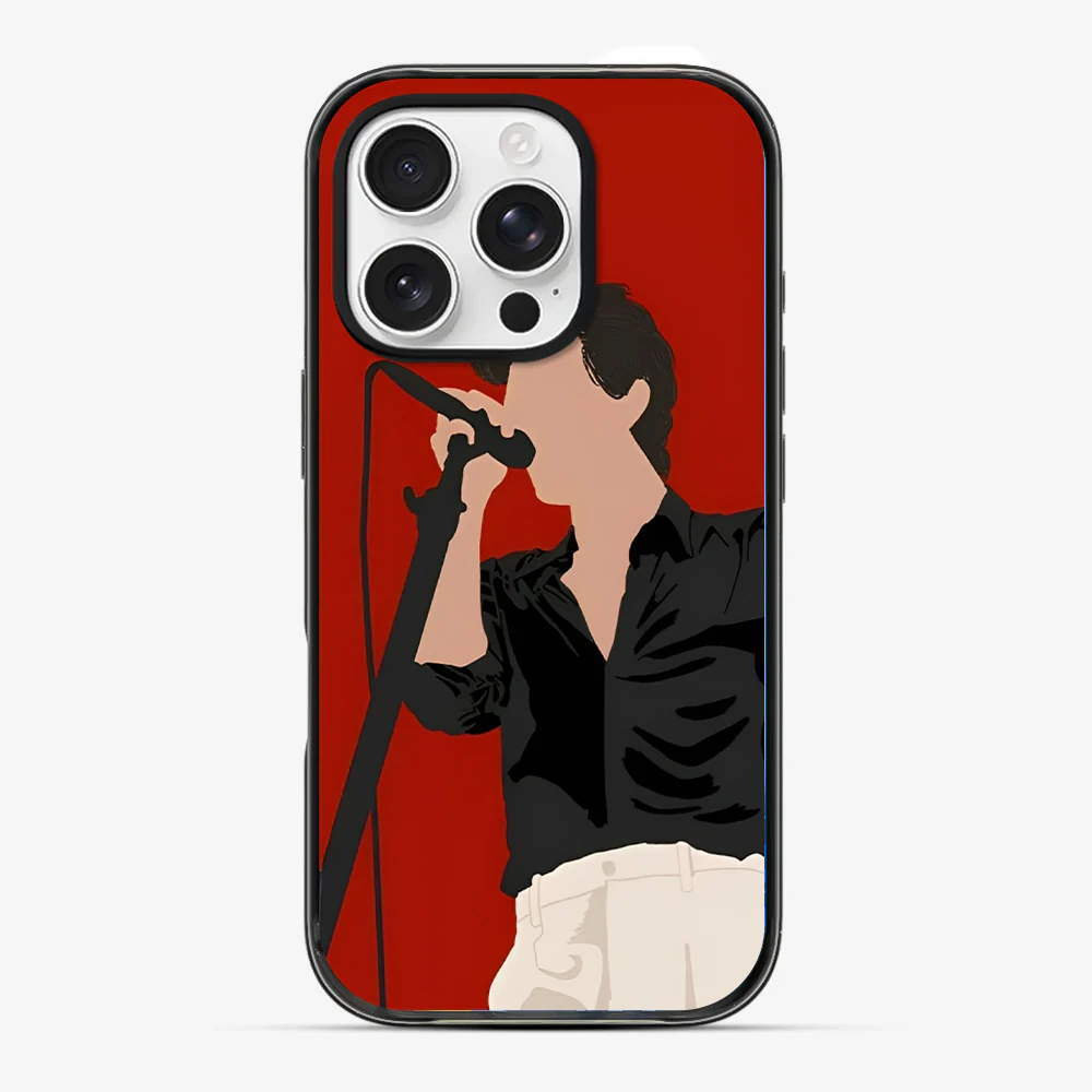 Harry Styles With A Mic Phone Case - Image 3
