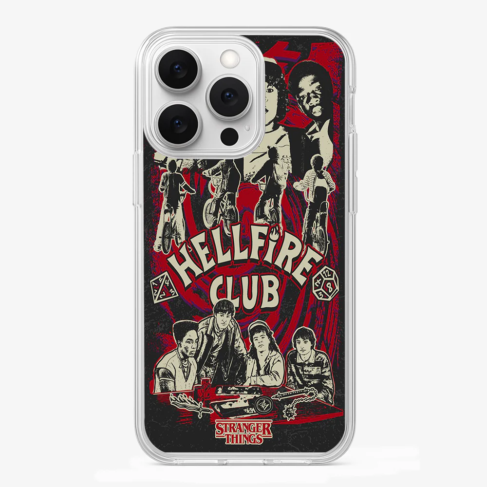 Hellfire Club #4 Stranger Things Phone Case - Image 2