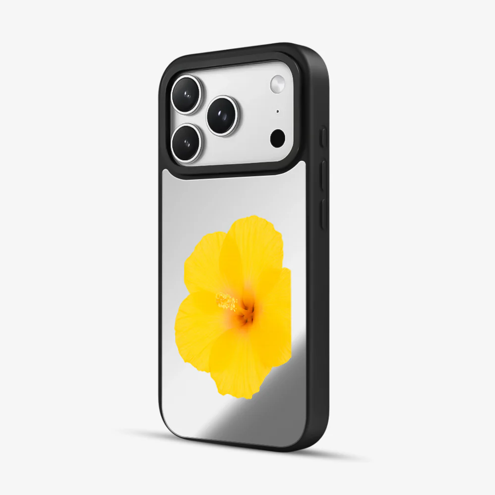 Hibiscus Mirror Phone Case - Image 2