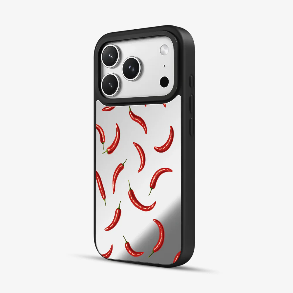 Hot Chilli Mirror Phone Case - Image 2