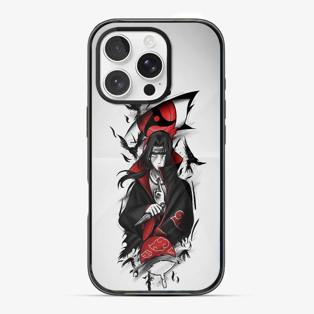 Itachi Sharingan Anime Phone Case - Image 4