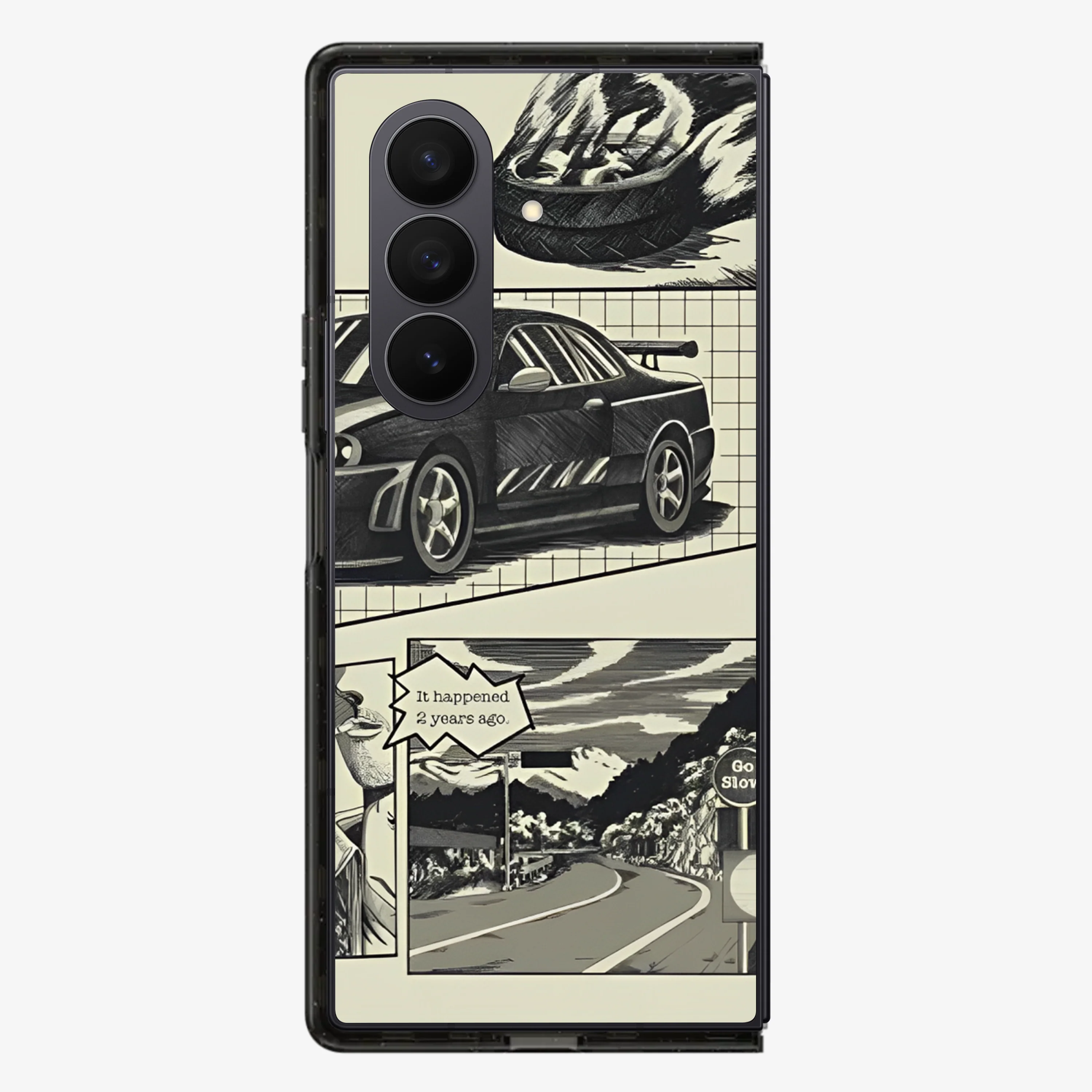 K3 Battle of Time Samsung Z Fold Phone Case - Image 2