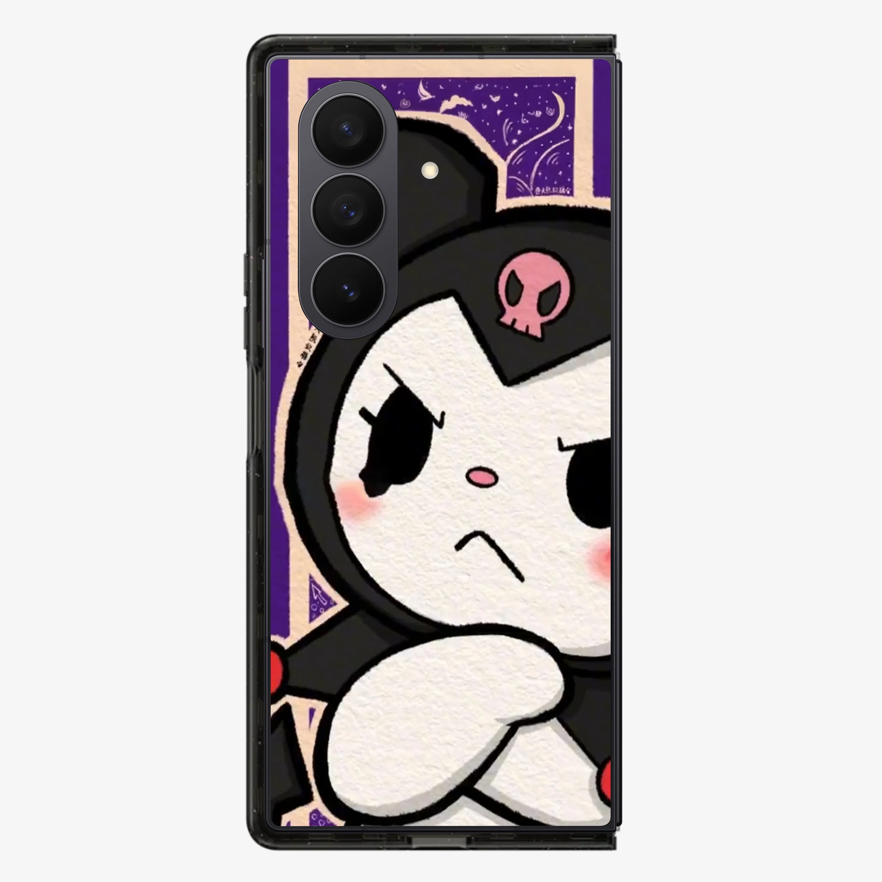 Kuromi Gaze Samsung Z Fold Phone Case - Image 2