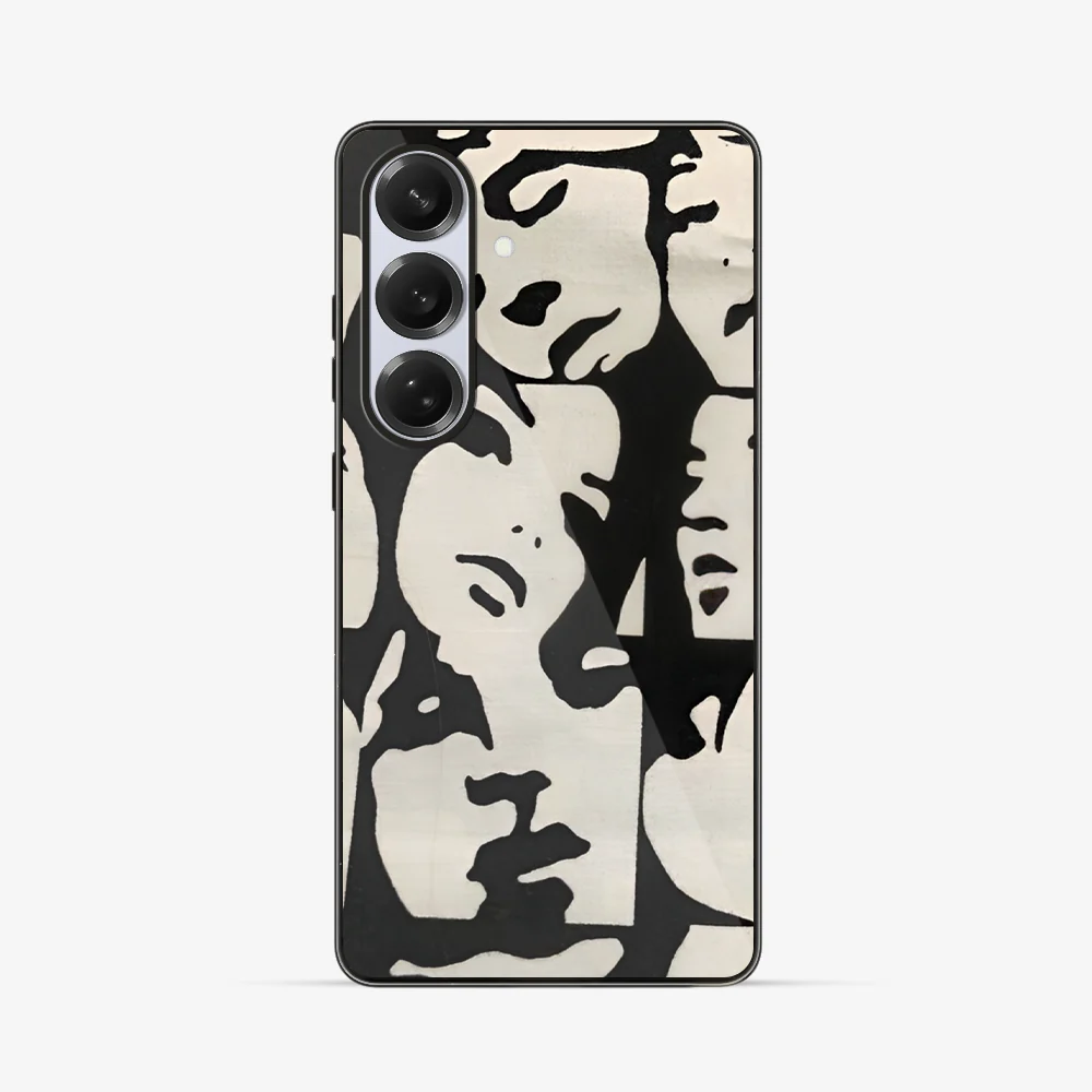 Lady Faces Samsung Phone Case - Image 3
