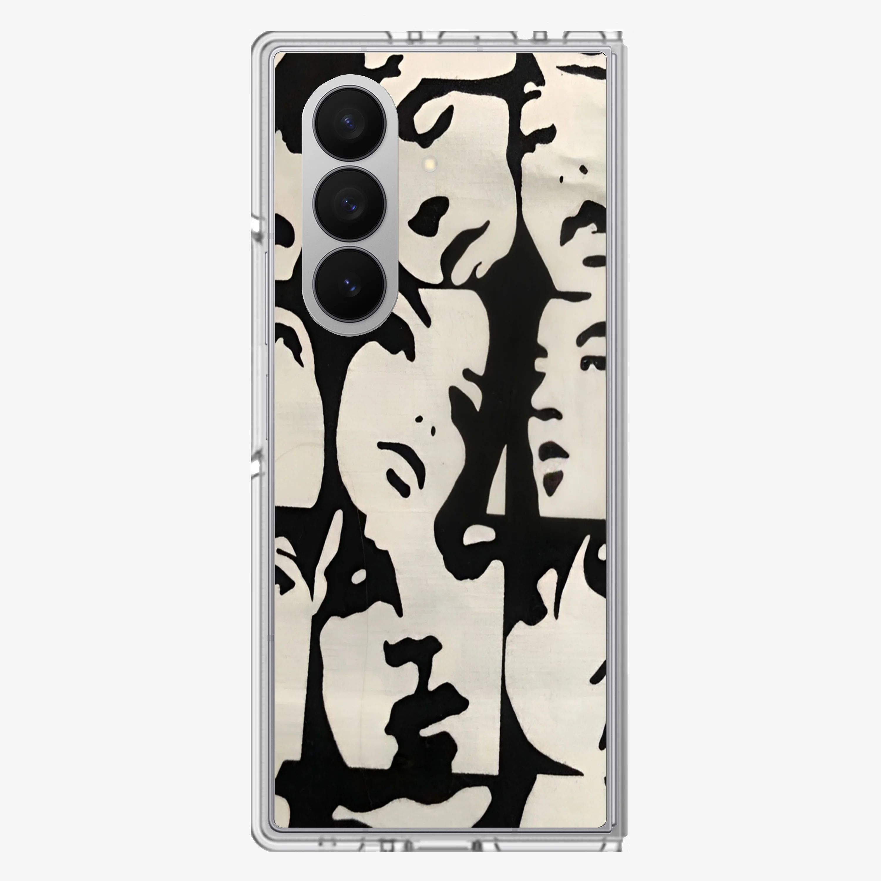 Lady Faces Samsung Z Fold Phone Case