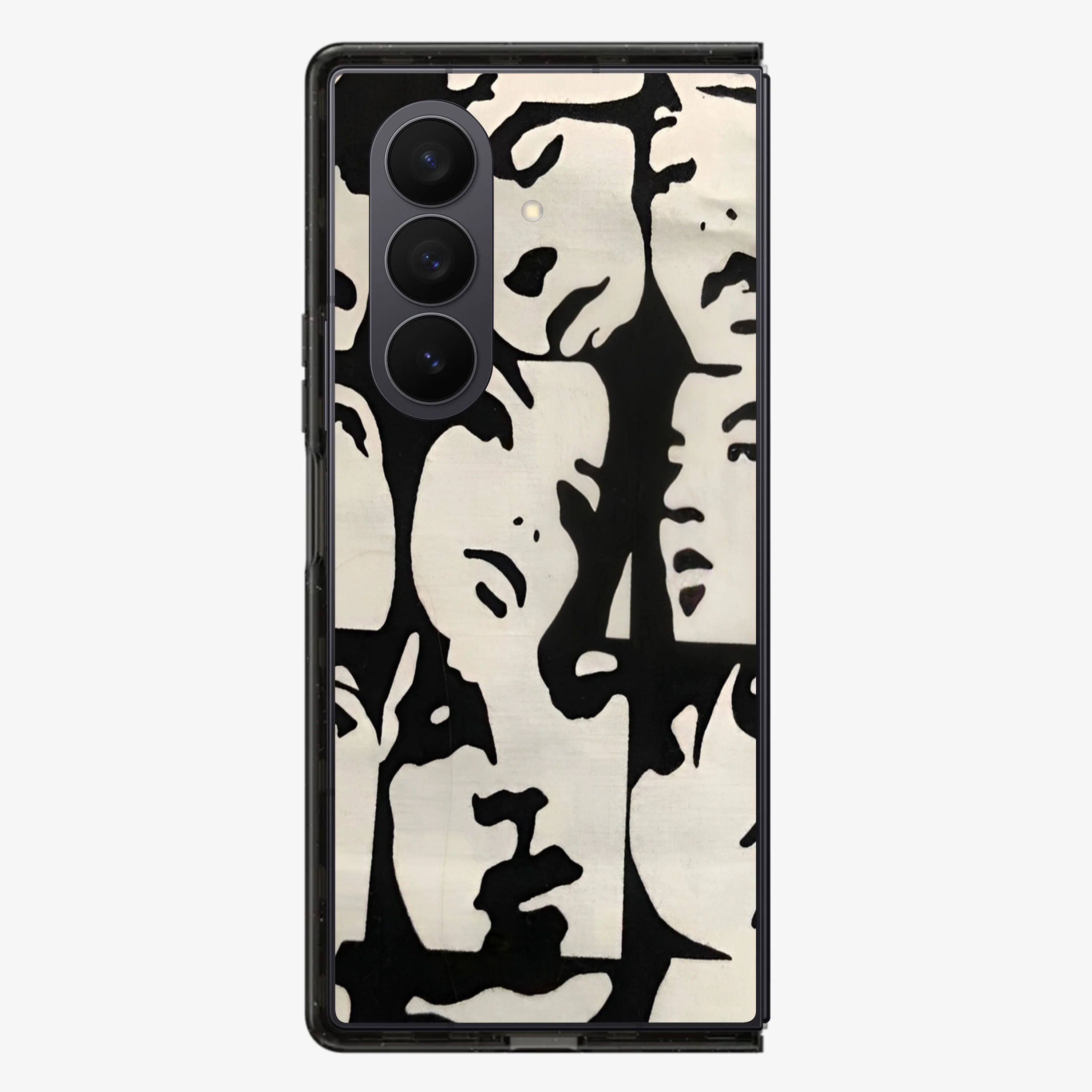 Lady Faces Samsung Z Fold Phone Case - Image 2