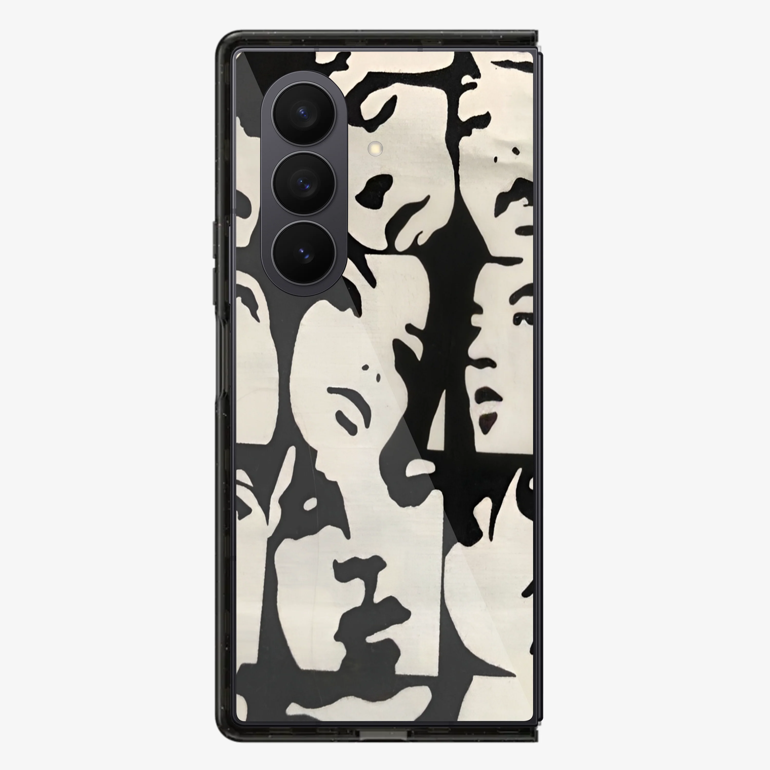 Lady Faces Samsung Z Fold Phone Case - Image 3