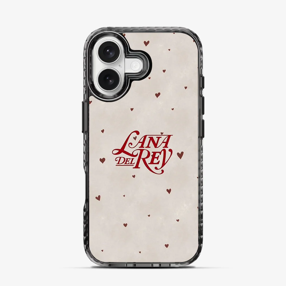 Lana Del Rey Hearts iPhone 16 Case - Image 4
