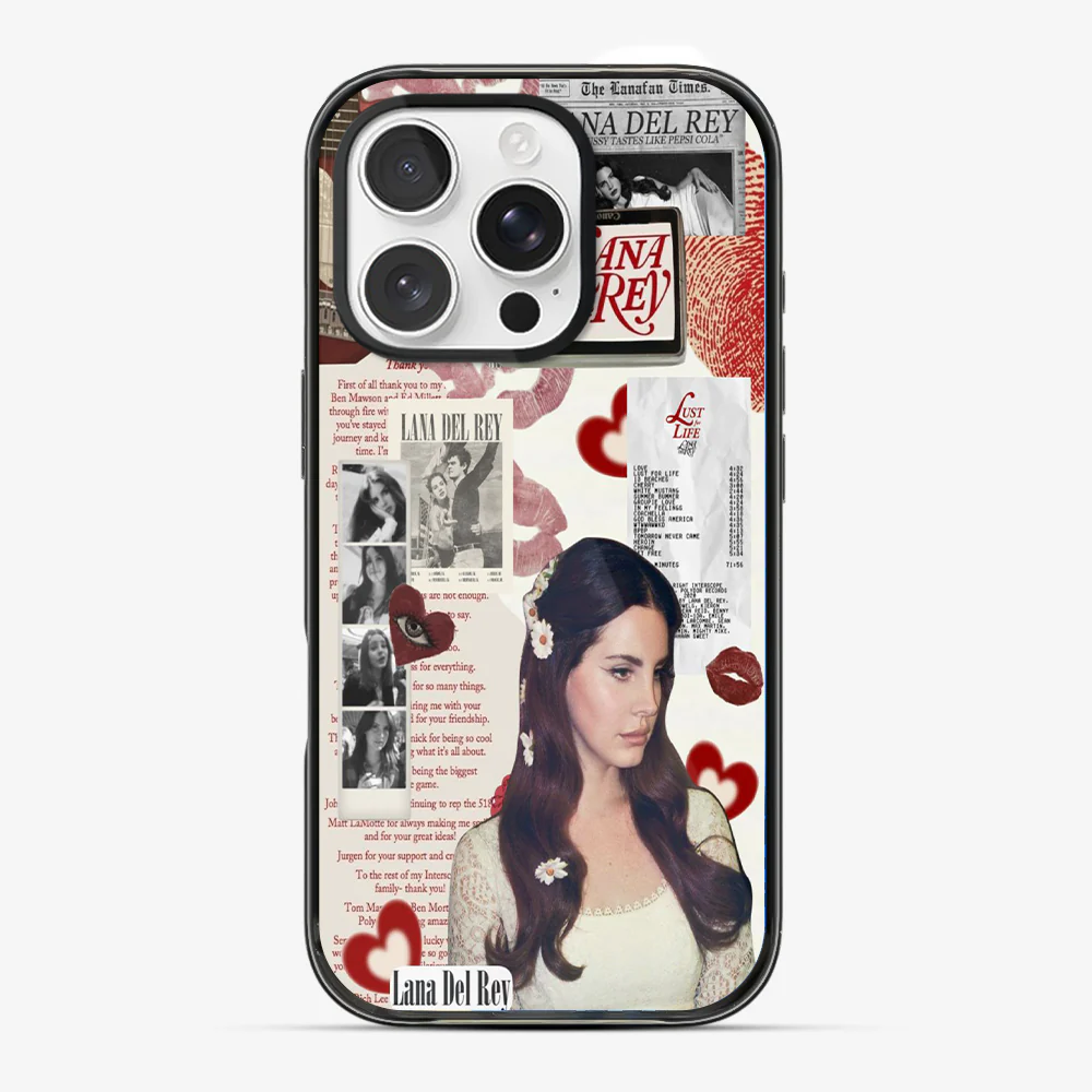 Lana Del Rey Sticker Phone Case - Image 4
