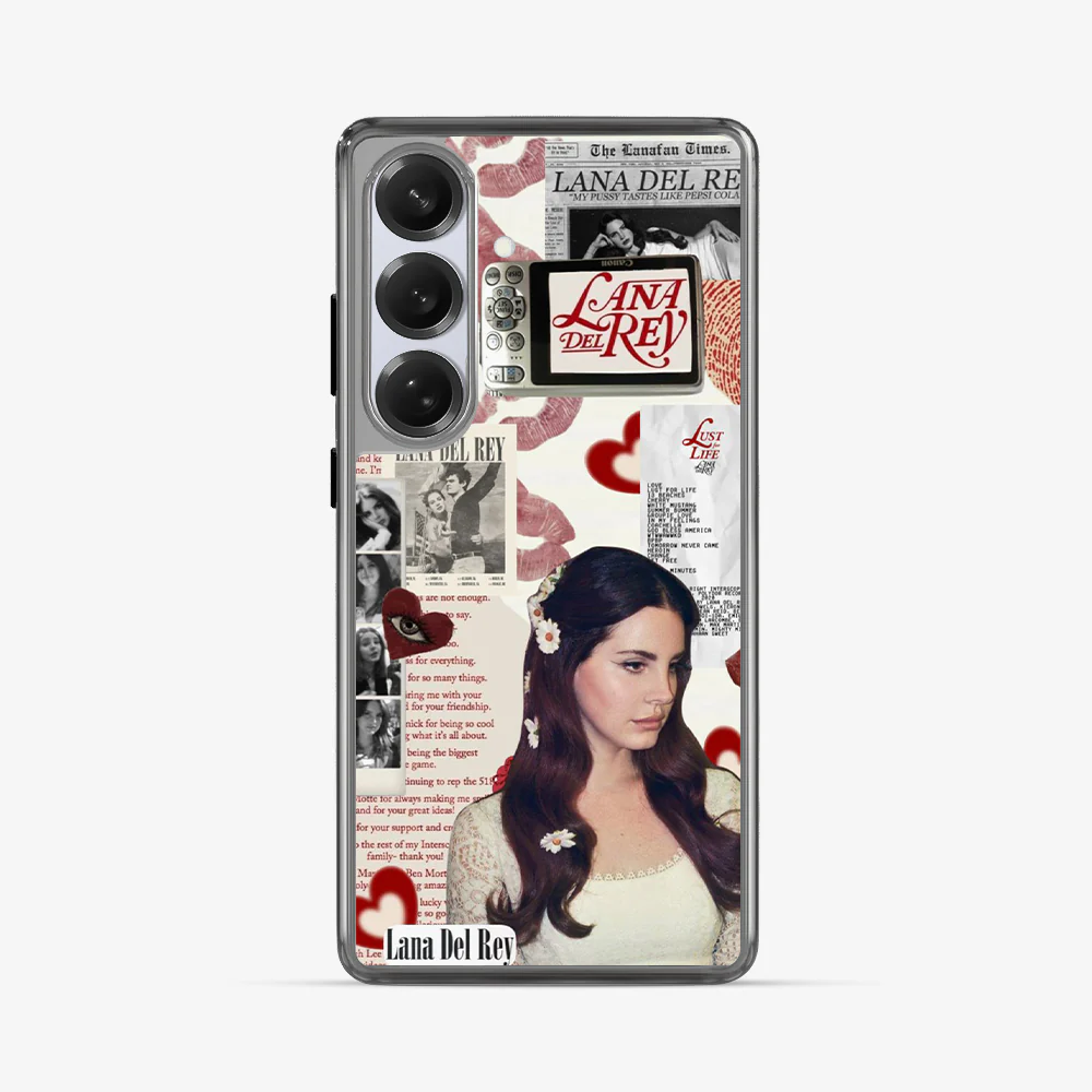 Lana Del Rey Sticker Samsung Phone Case - Image 5