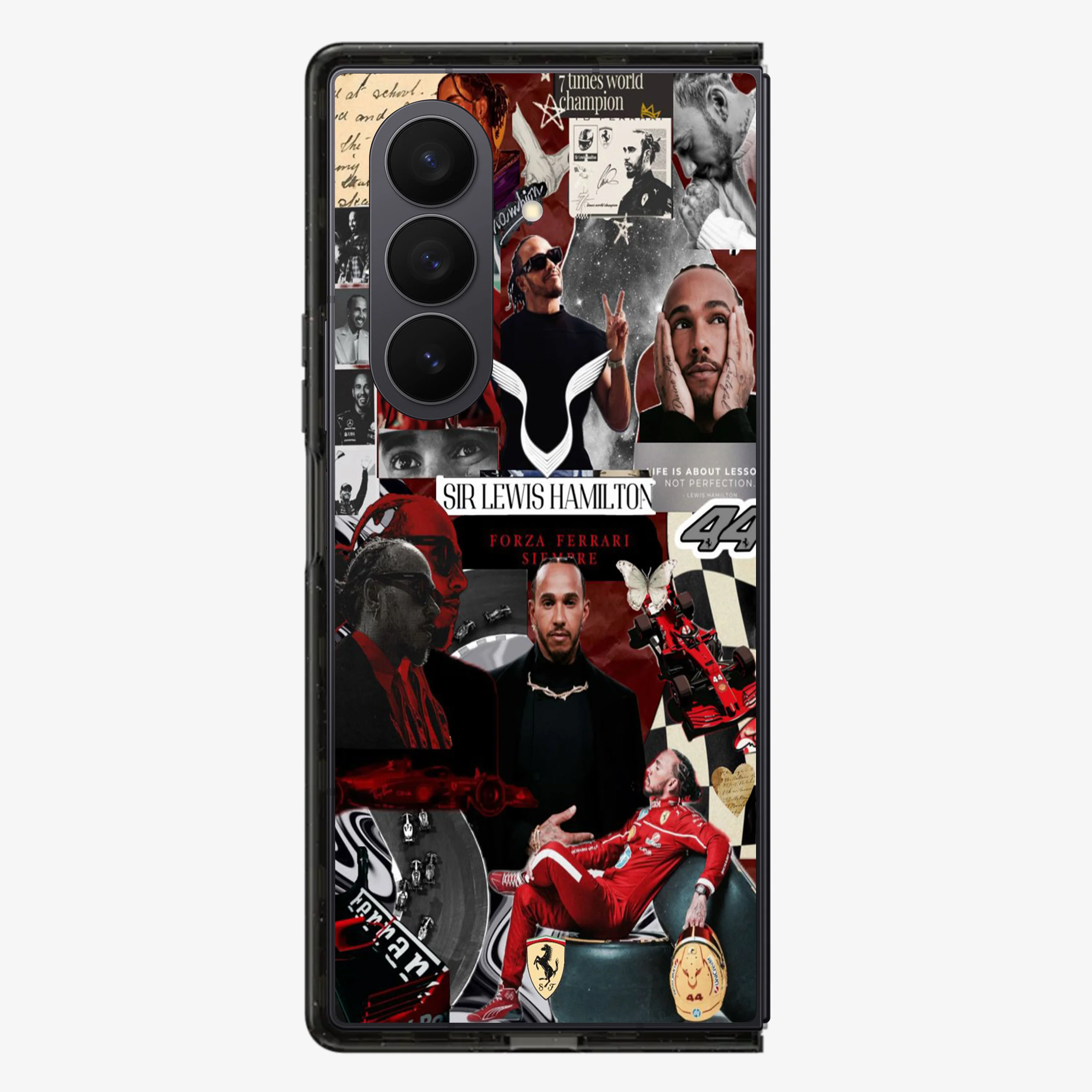 Lewis Hamilton | One Samsung Z Fold Phone Case - Image 2