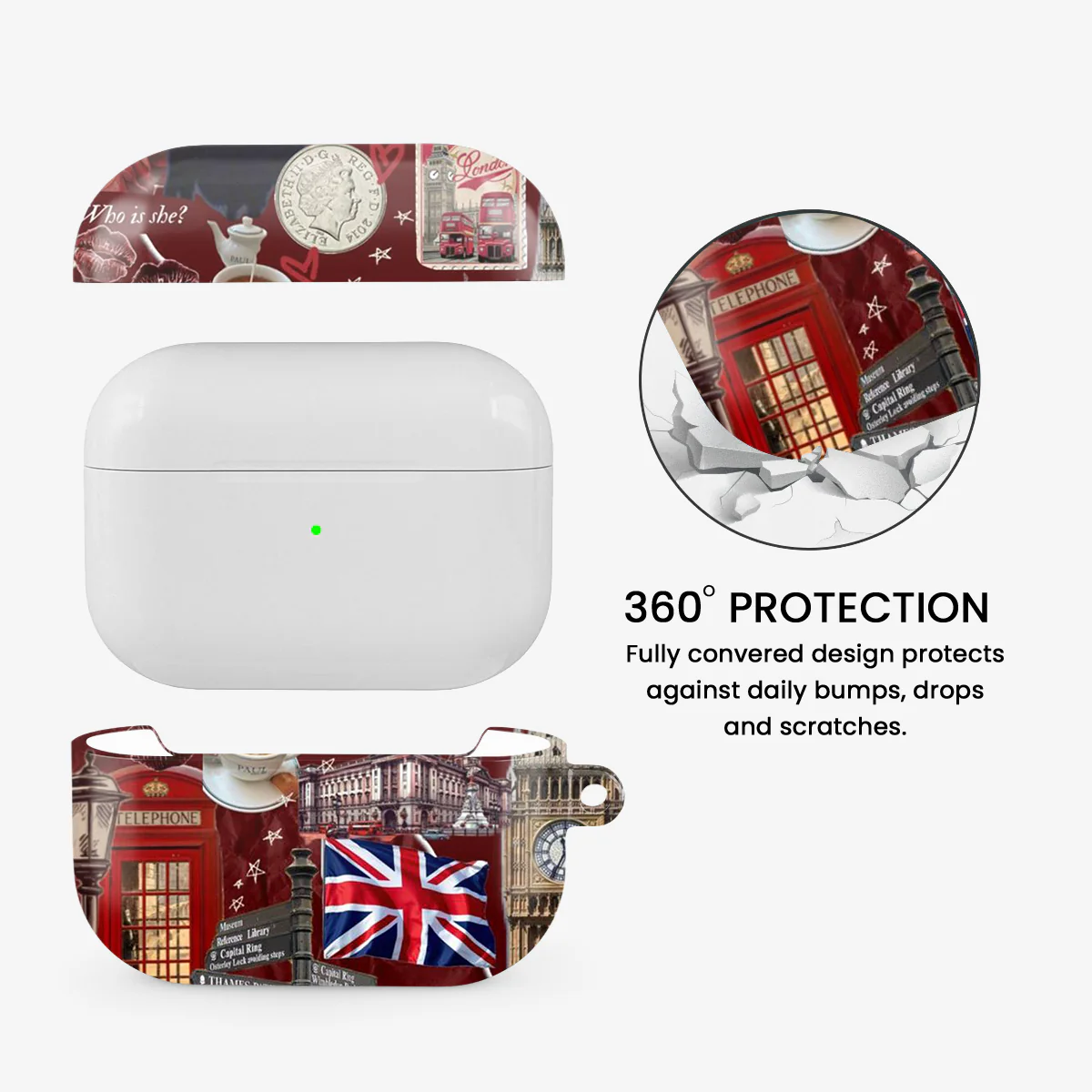 London Airpods Case - Image 2