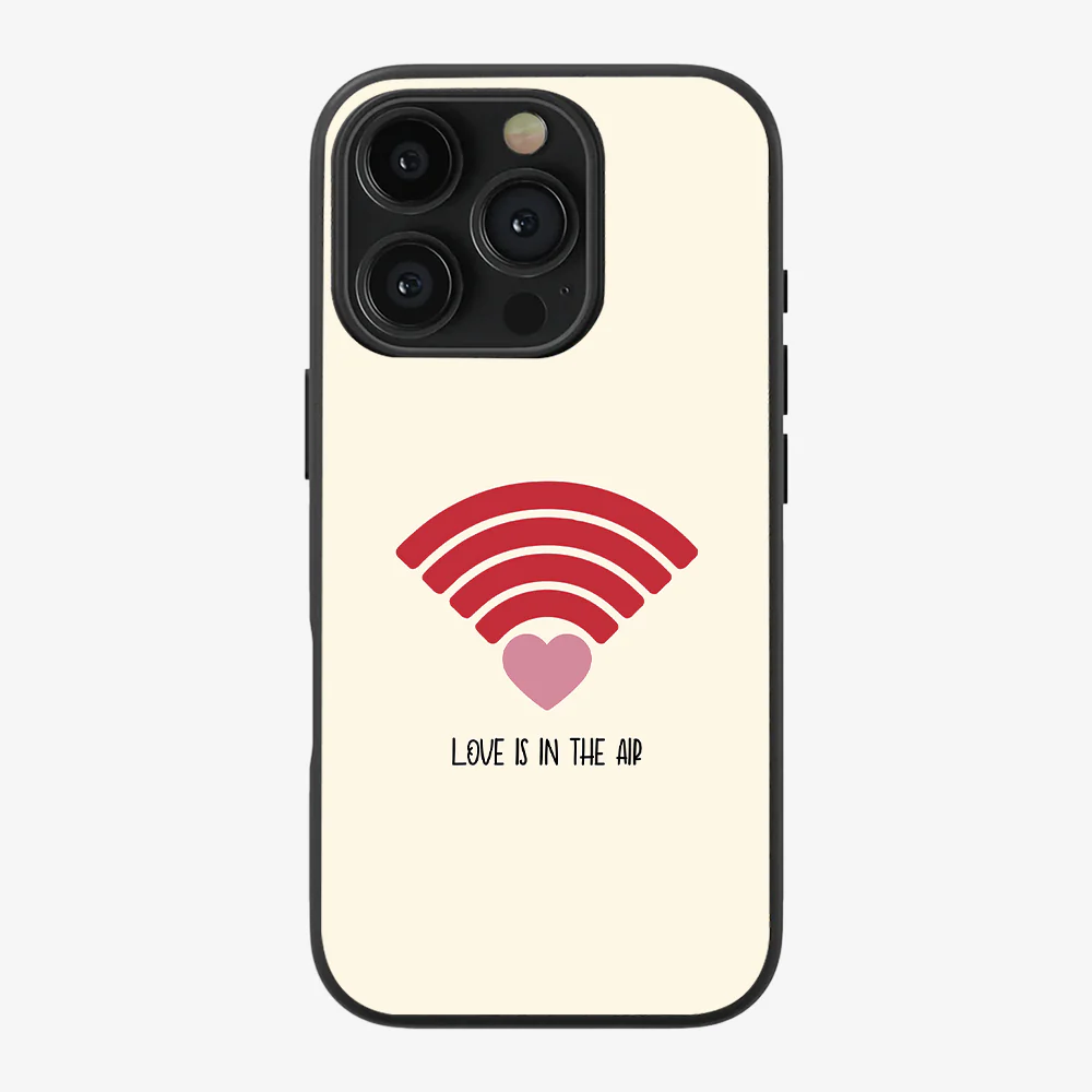 Love Is In The Air ( Red ) Phone Case - Image 4