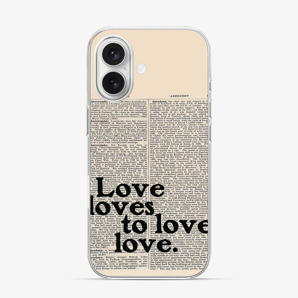 Love Loves to Love iPhone 17 Case - Image 2