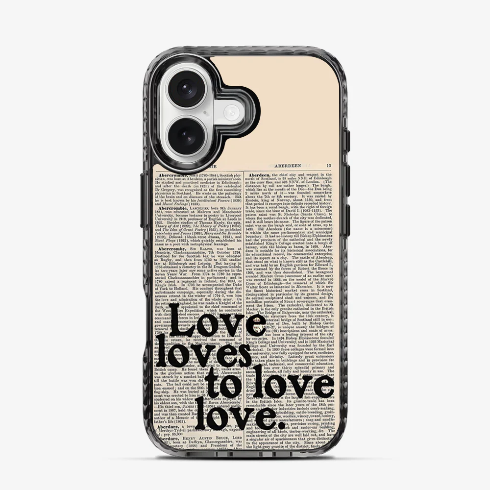 Love Loves to Love iPhone 17 Case - Image 4