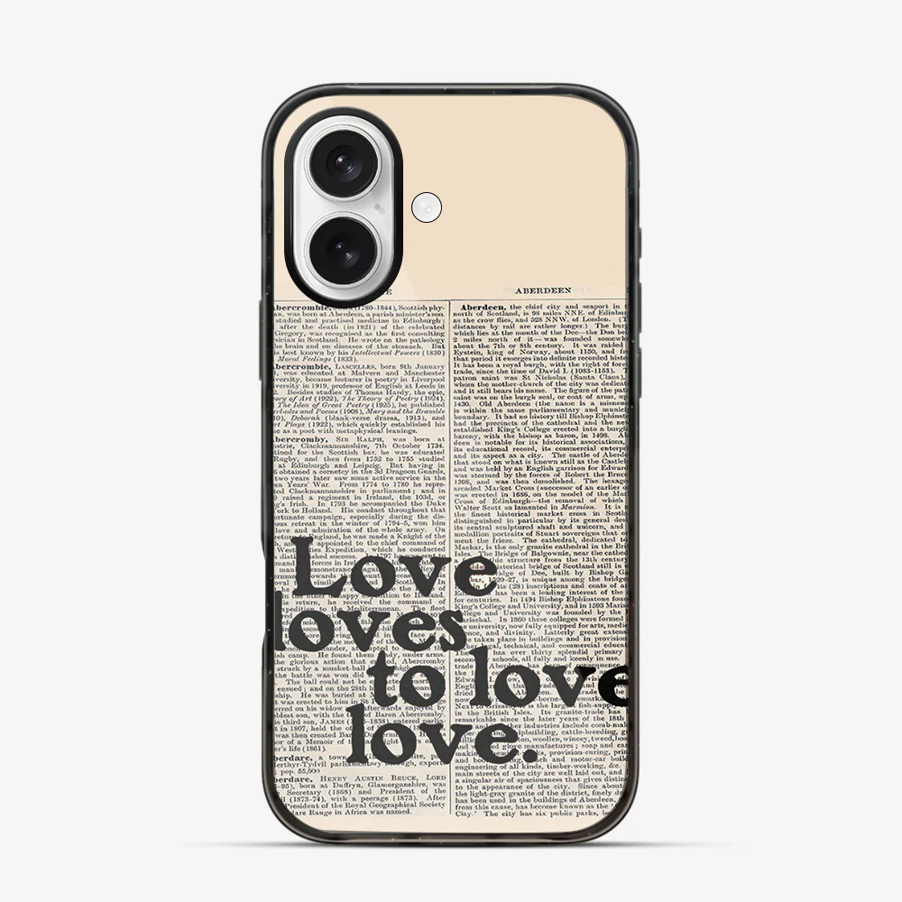 Love Loves to Love iPhone 17 Case - Image 5