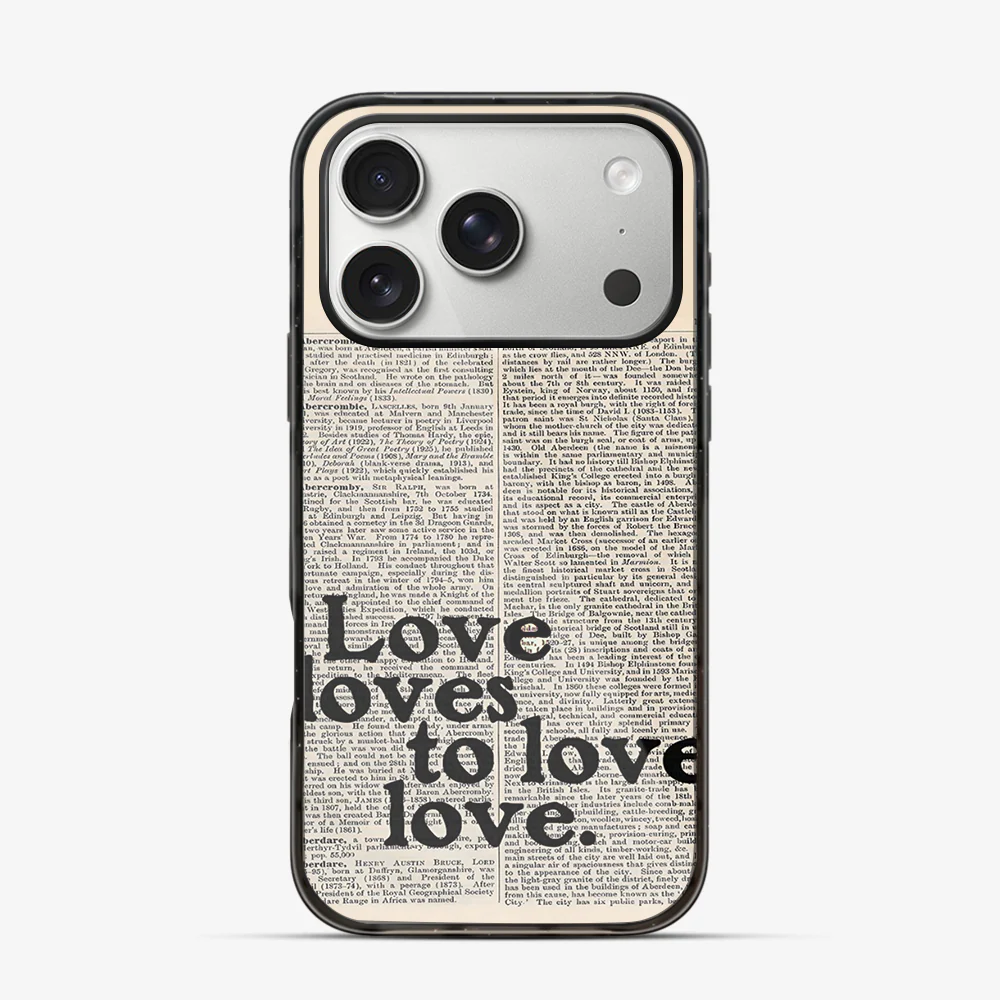 Love Loves to Love iPhone 17 Pro Max Case - Image 5