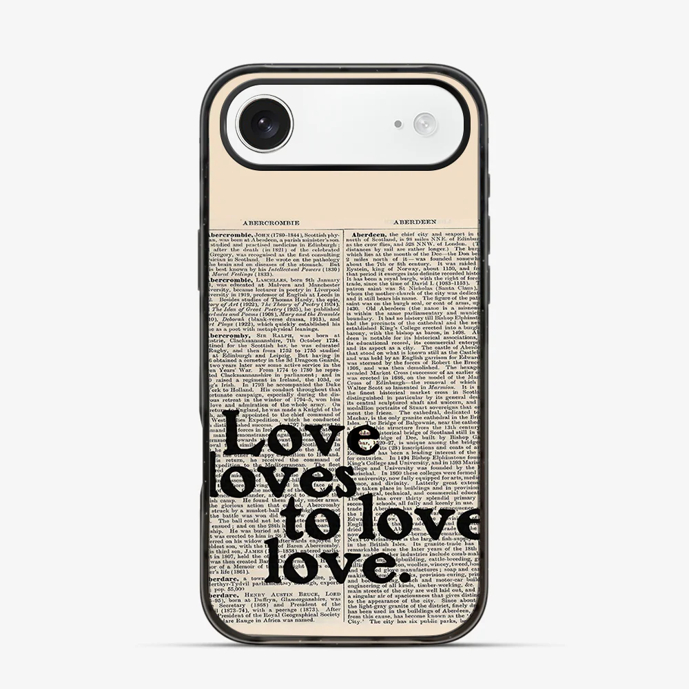 Love Loves to Love iPhone Air Case - Image 3