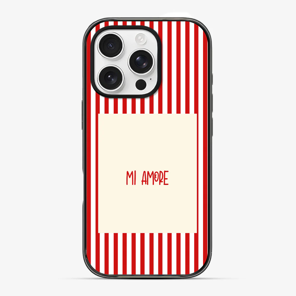 Mi Amore Red Phone Case