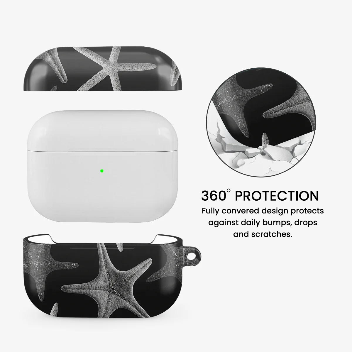 Midnight Ocean Airpods Case - Image 2