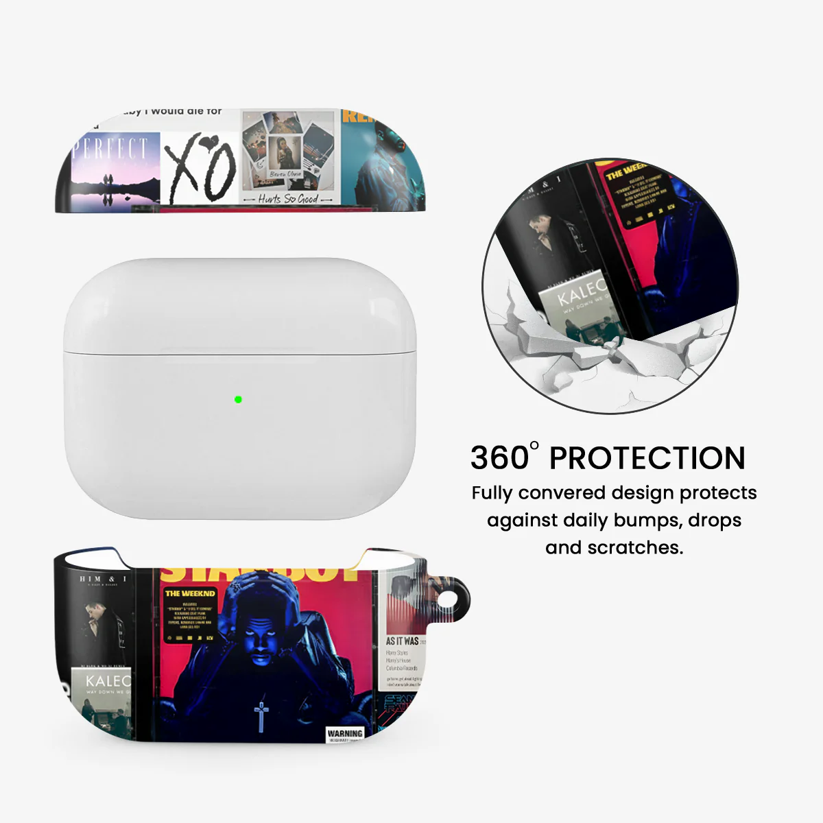 Multiple Album's Airpods Case - Image 2