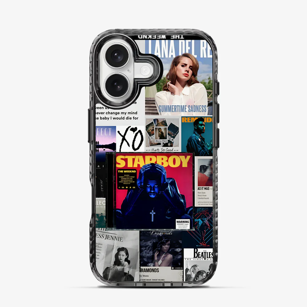 Multiple Album's iPhone 16 Case - Image 4