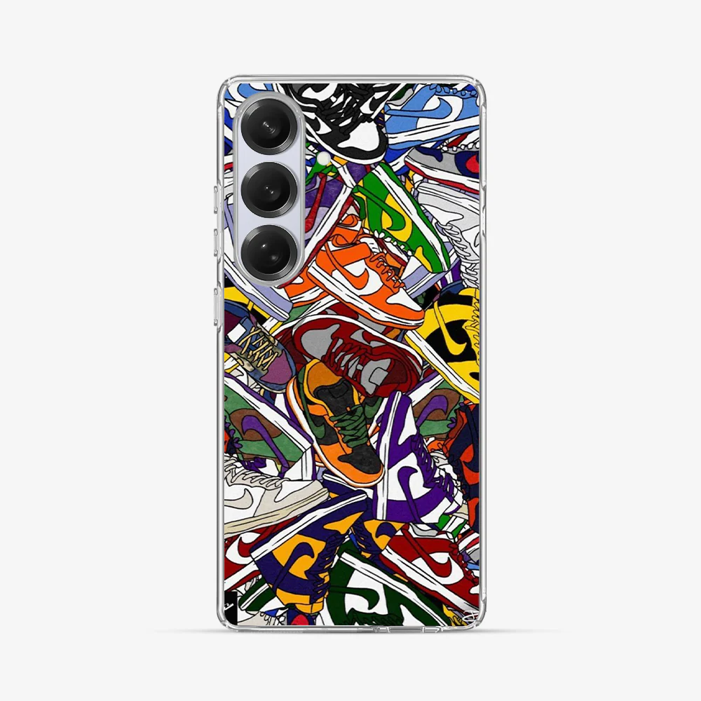 Multiple Sneakers Samsung Phone Case - Image 2