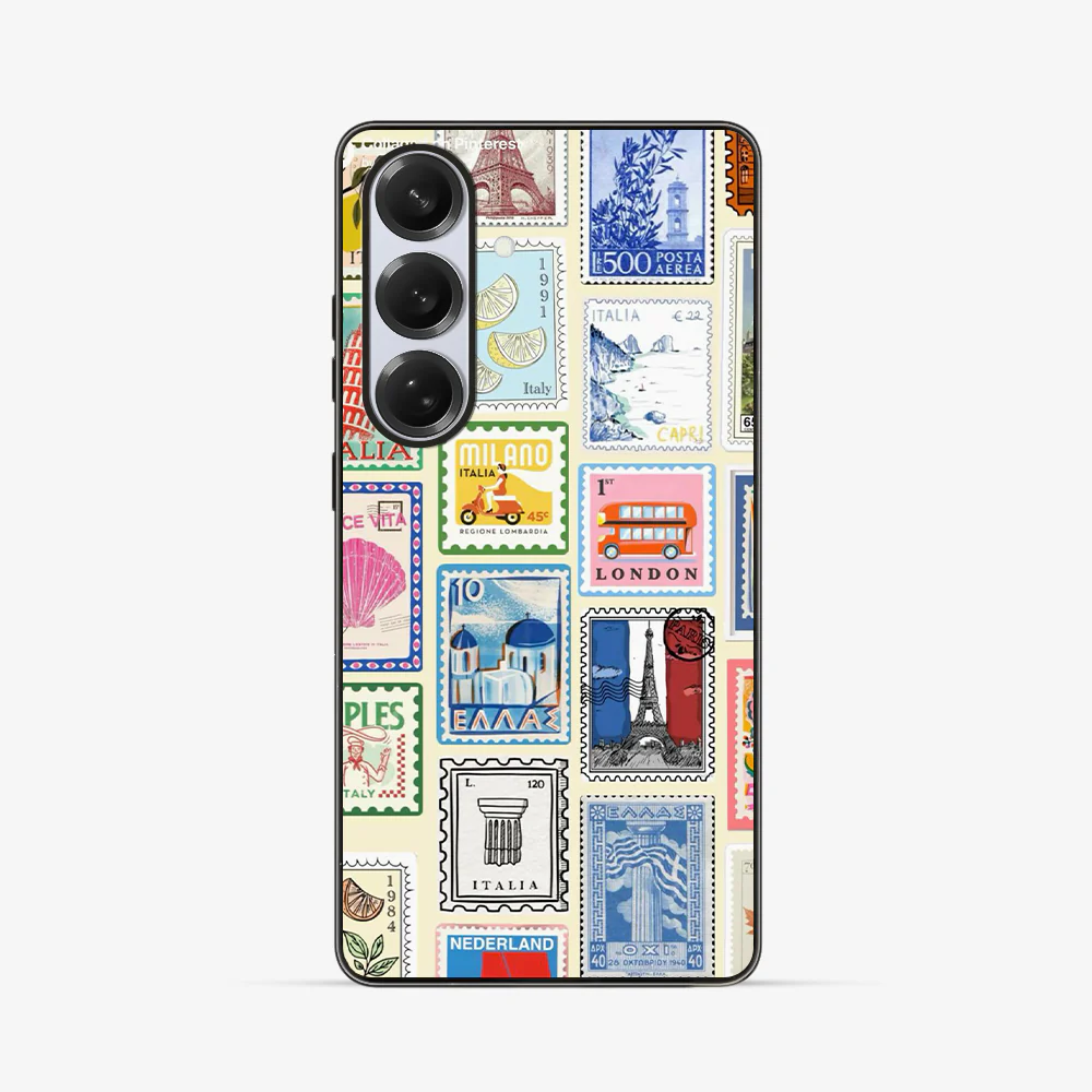 Multiple Stamps Samsung Phone Case