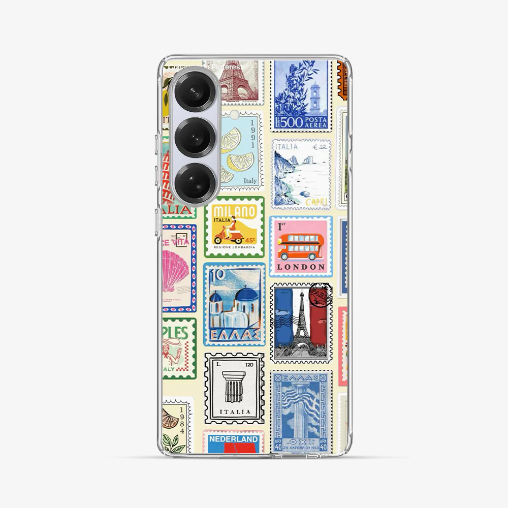 Multiple Stamps Samsung Phone Case - Image 2