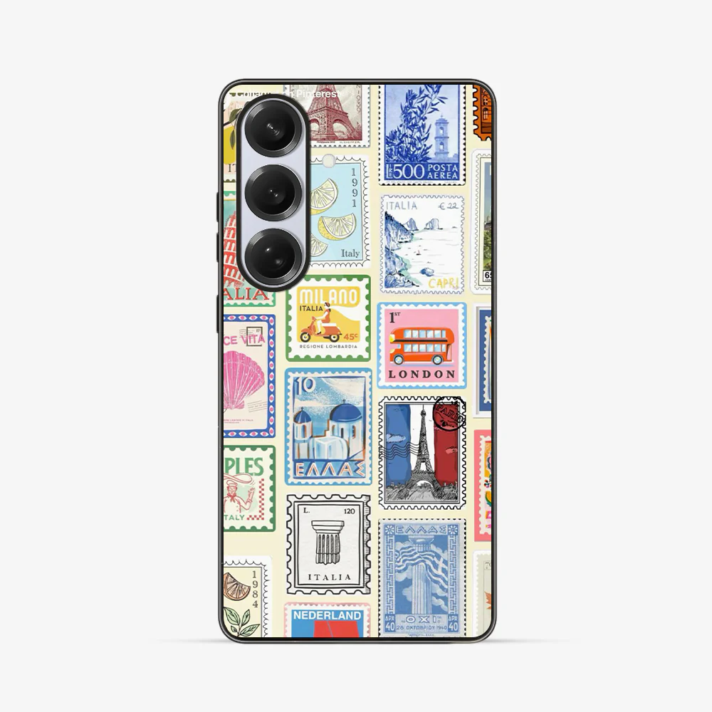 Multiple Stamps Samsung Phone Case - Image 3