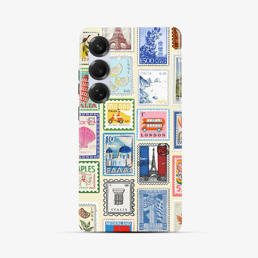 Multiple Stamps Samsung Phone Case - Image 4