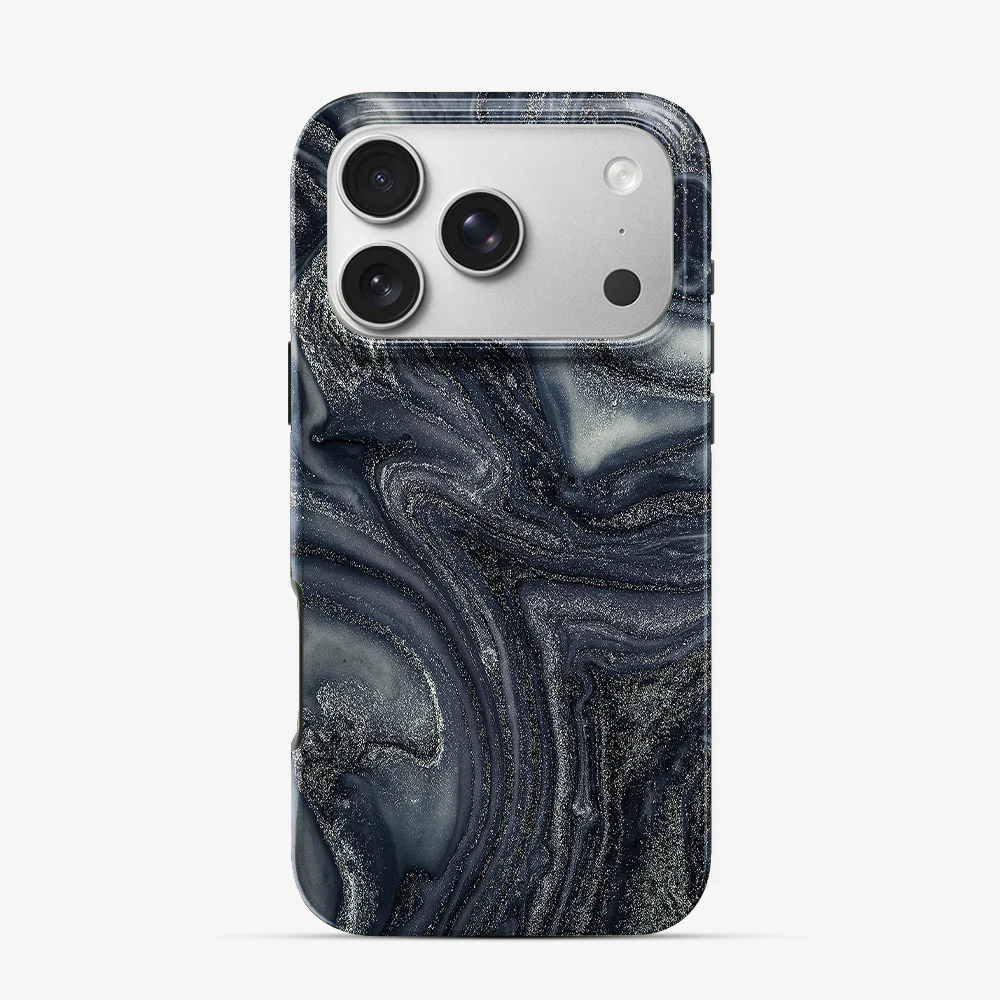Navy Trench iPhone 17 Pro Case