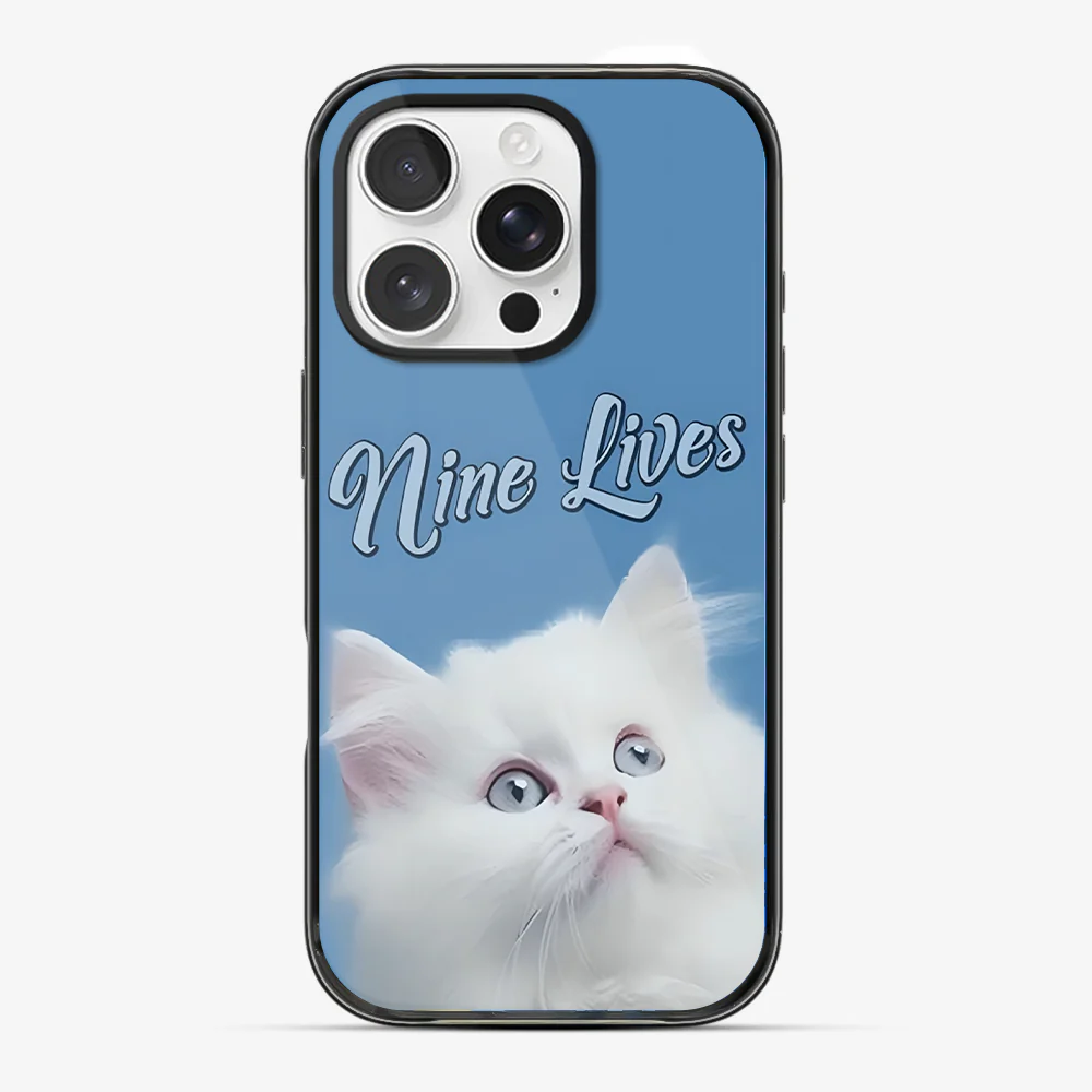 Nine Lives Cat Phone Case - Image 4