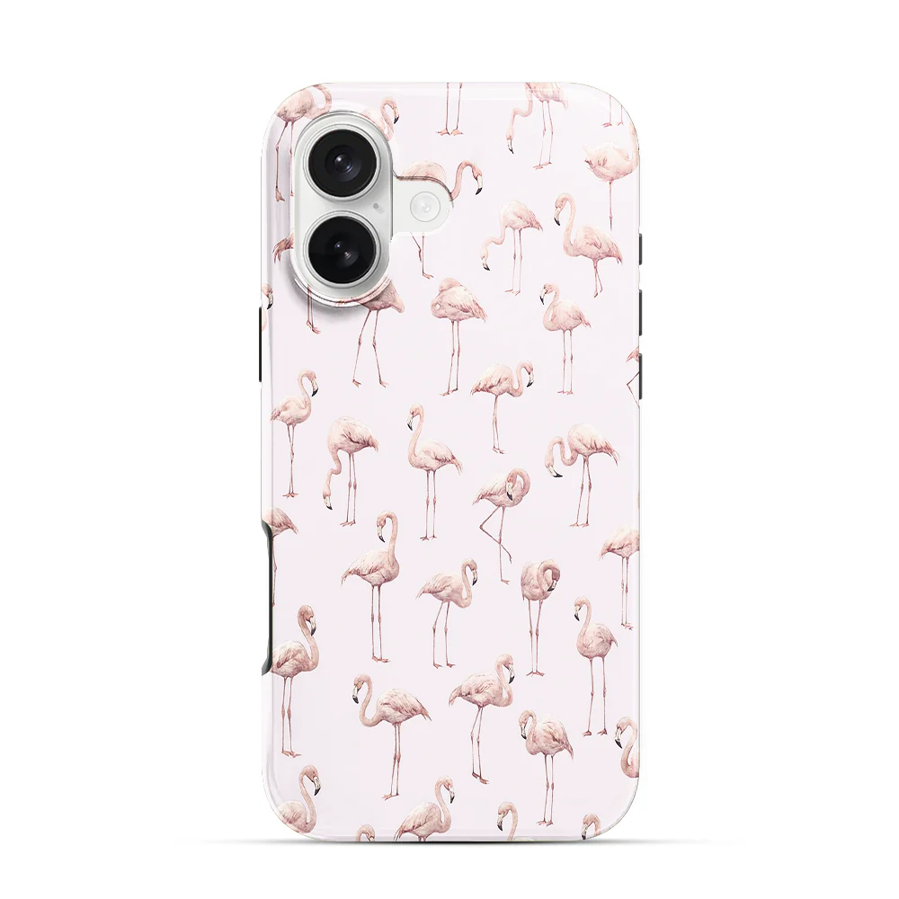 Nostalgic Pink iPhone 16 Case