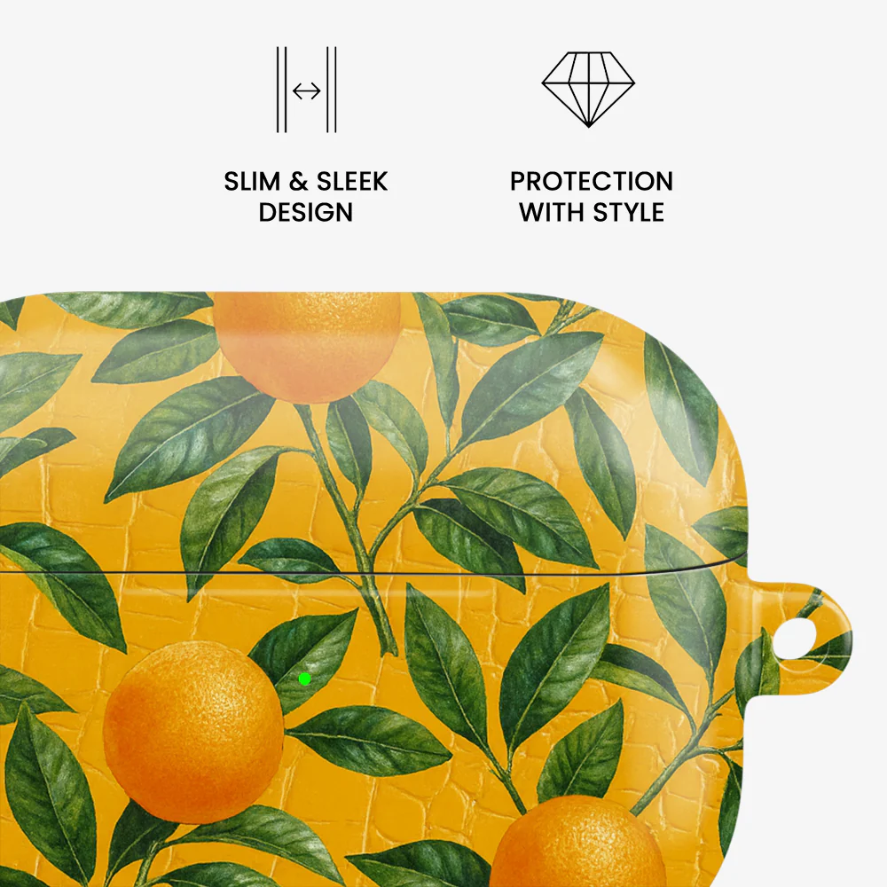 Orange Lemonade Airpods Case - Image 4