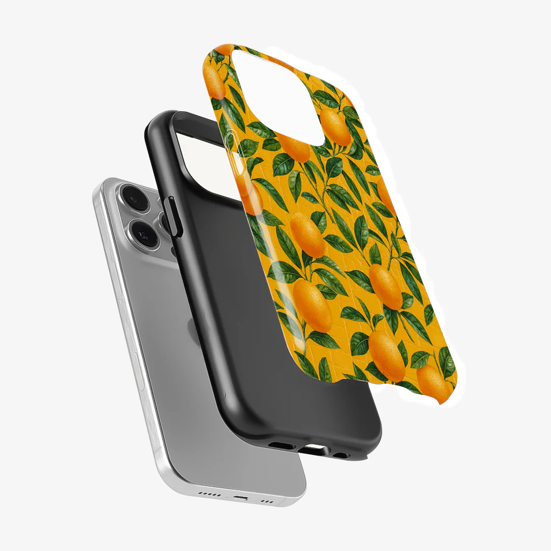 Orange Lemonade Armoured Phone Case - Image 3