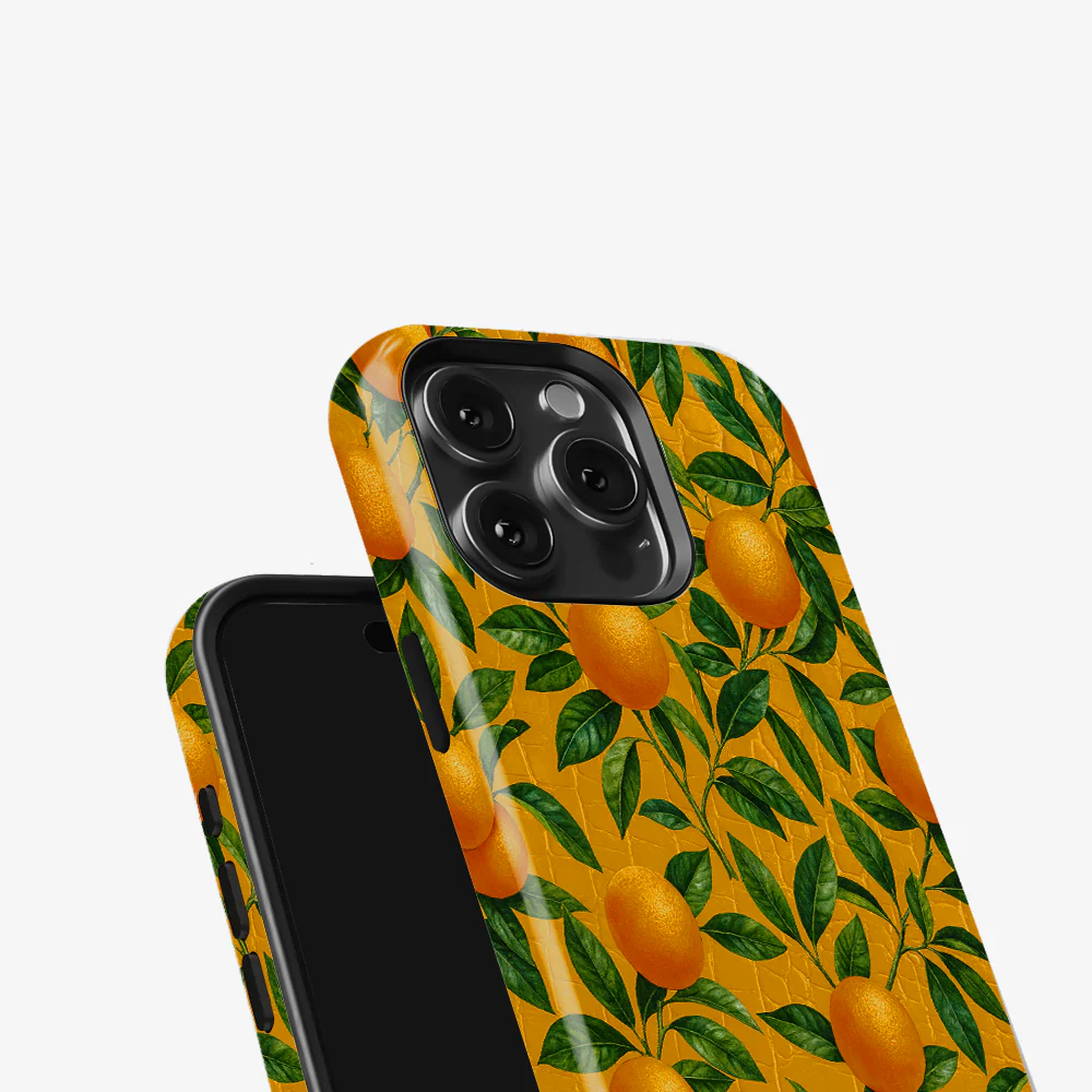 Orange Lemonade Armoured Phone Case - Image 4