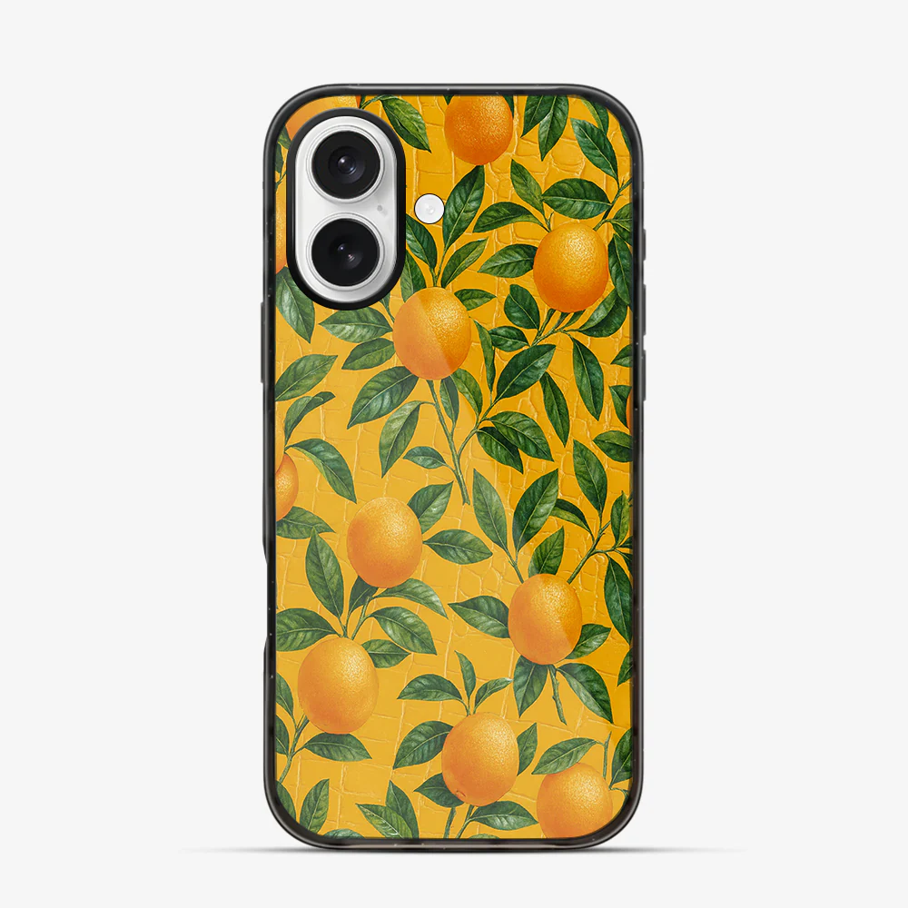 Orange Lemonade iPhone 16 Case - Image 5
