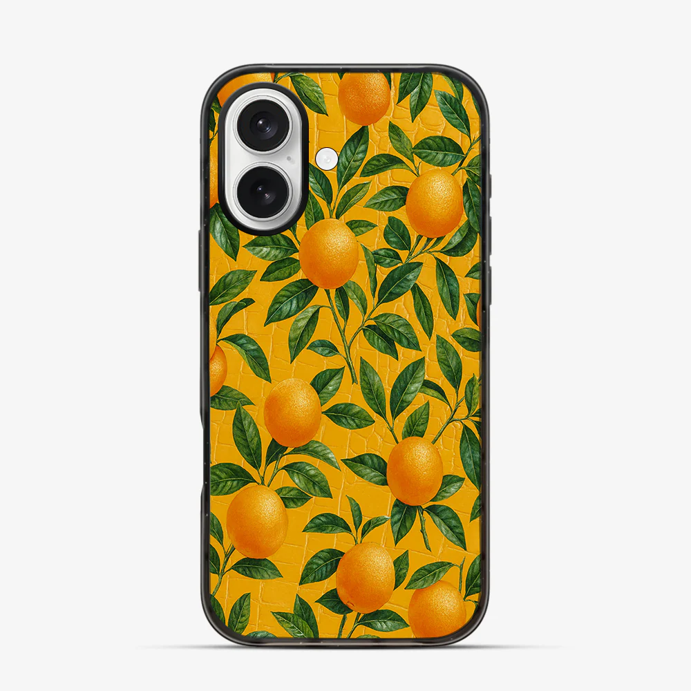 Orange Lemonade iPhone 17 Case - Image 3