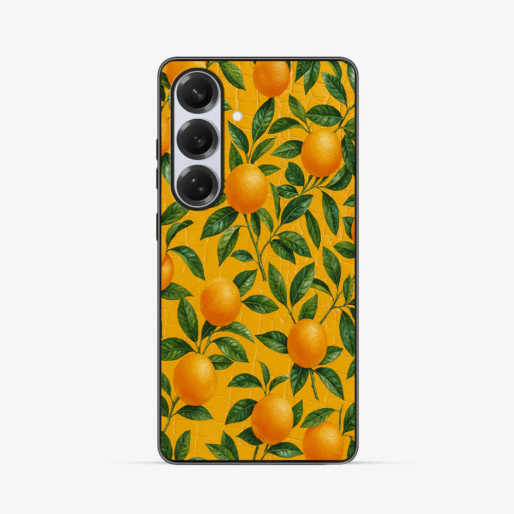 Orange Lemonade Samsung Phone Case