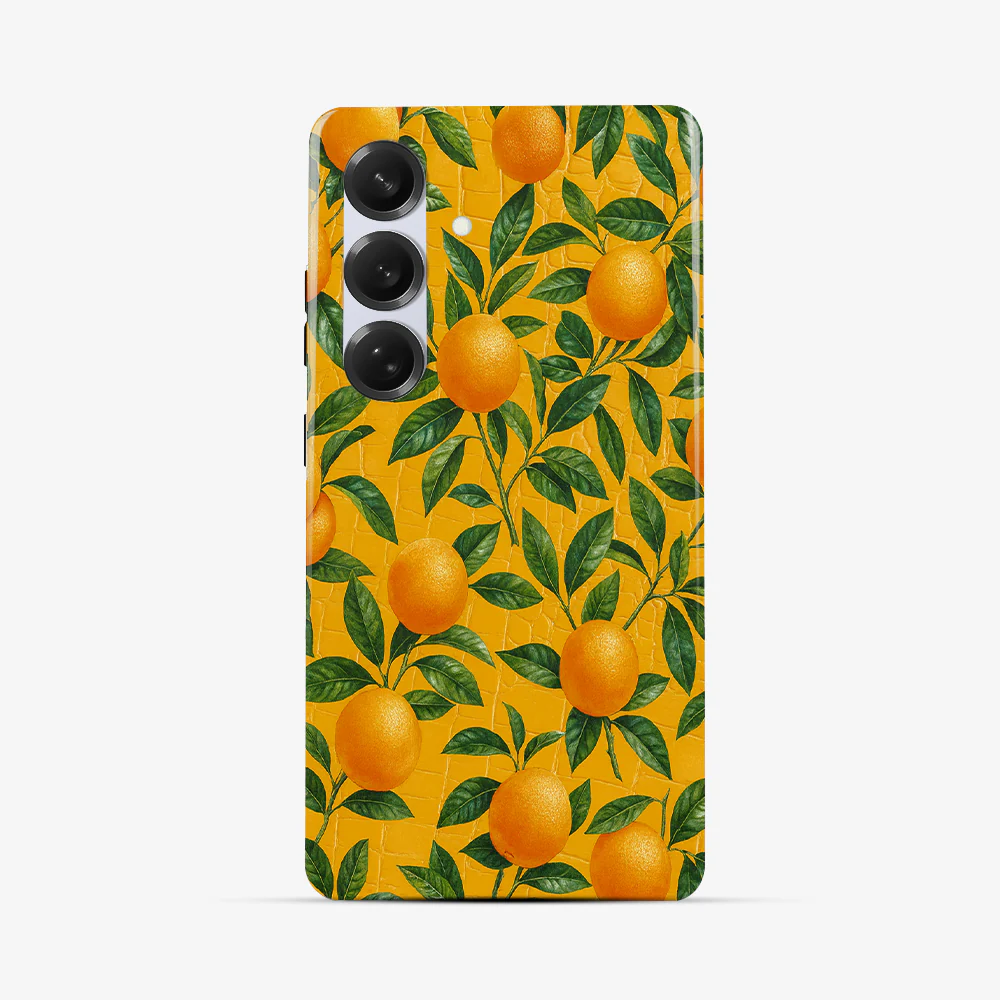 Orange Lemonade Samsung Phone Case - Image 4