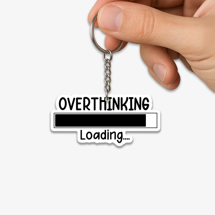 Overthinking Loading KeyChain - Image 2