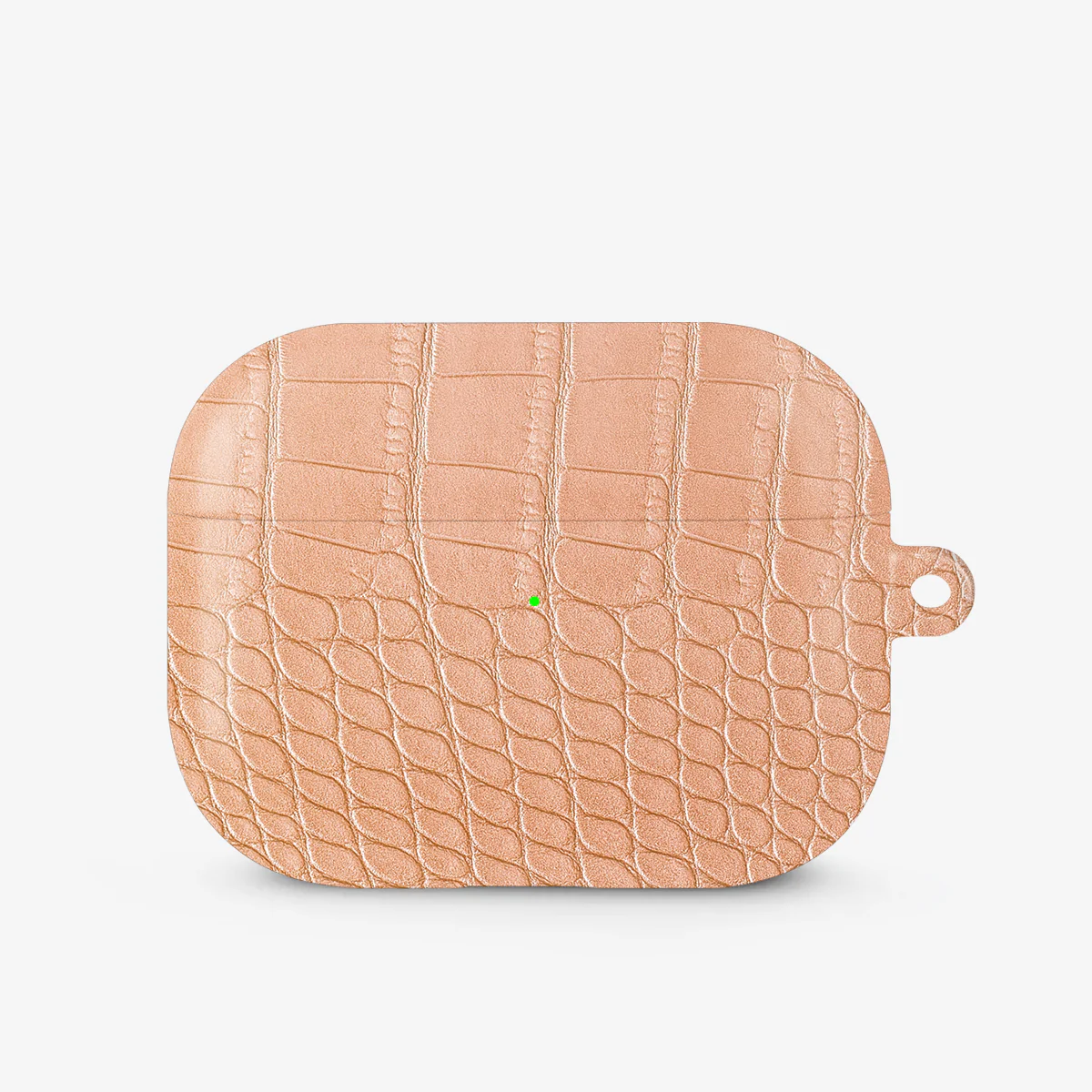 Pink Croco Airpods Case